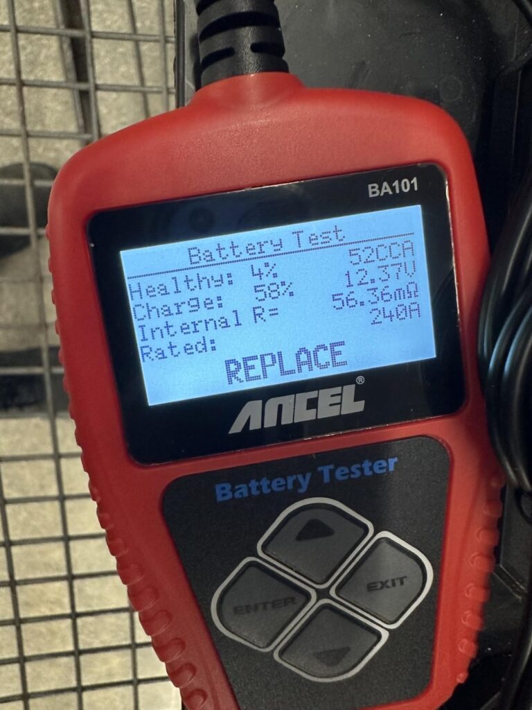 We should've bought one sooner. So far this thing has been amazing. We have lots of batteries being a farm. It seems to be very consistent and accurate. Very easy to use. Backlit LCD screen is easy to read. Lightweight and Functions great! It's helping us diagnose a starting problem with one larger cab tractor. Mrs Happy Edo state ⭐⭐⭐⭐⭐