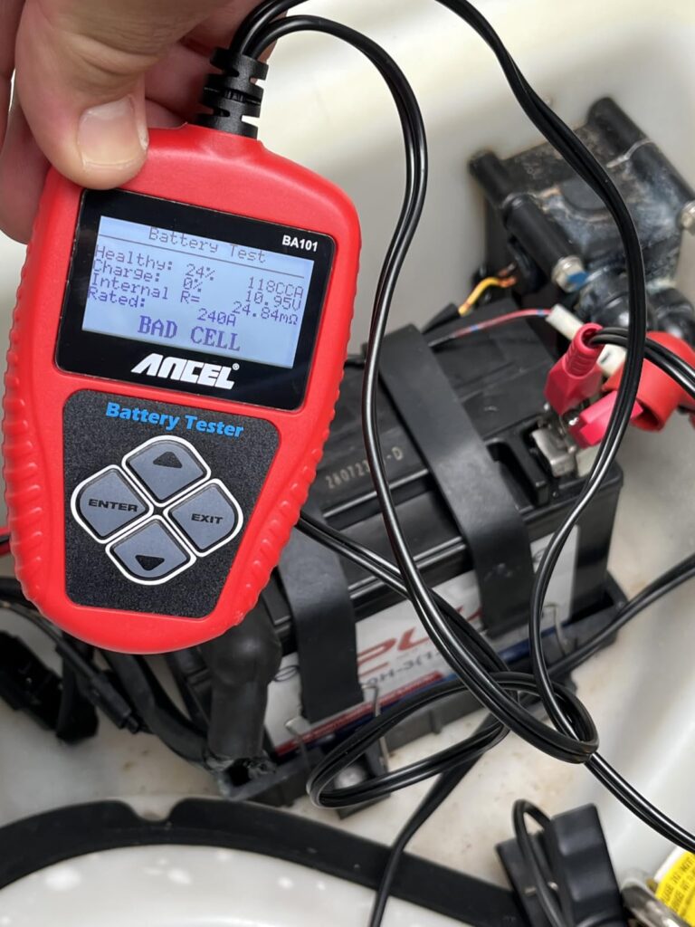 Must have in the garage or in your car Great buy, easy to use. Everyone should have one of these! You can store it in your vehicle as it is rated for up to 150 F temp. Better to have, then need and don't have. Luck was on my side, this battery I had in my honda was 5 days away from the warranty date. Mr Joel Riverstate