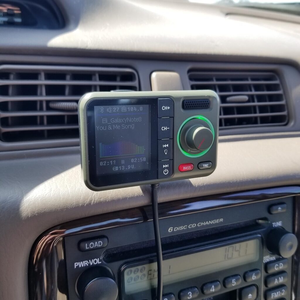 I’m very happy with this fm transmitter. It has a simple setup and the information booklet is very straight forward. I haven’t gotten to test the call features yet but the Bluetooth audio part is outstanding. By far the best transmitter I have ever used. I will definitely suggest this to anyone looking for one. Mr Ayobami Lagos ⭐⭐⭐⭐⭐